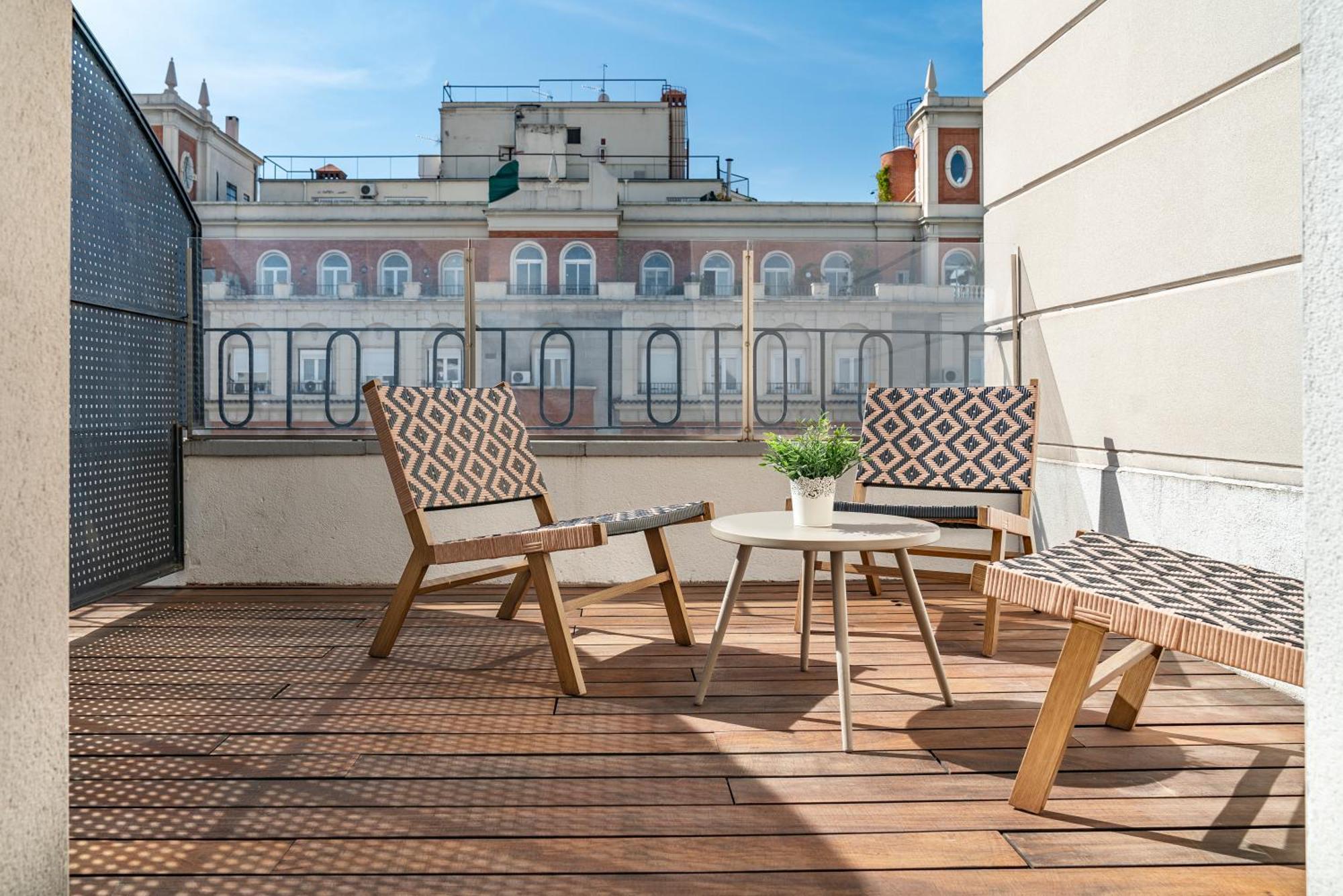 Habitación Vincci con terraza